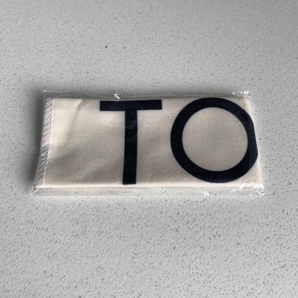 [Free If You Bundle $25+] TOMS Branded Microfiber Glasses Cleaning Cloth - Picture 1 of 2